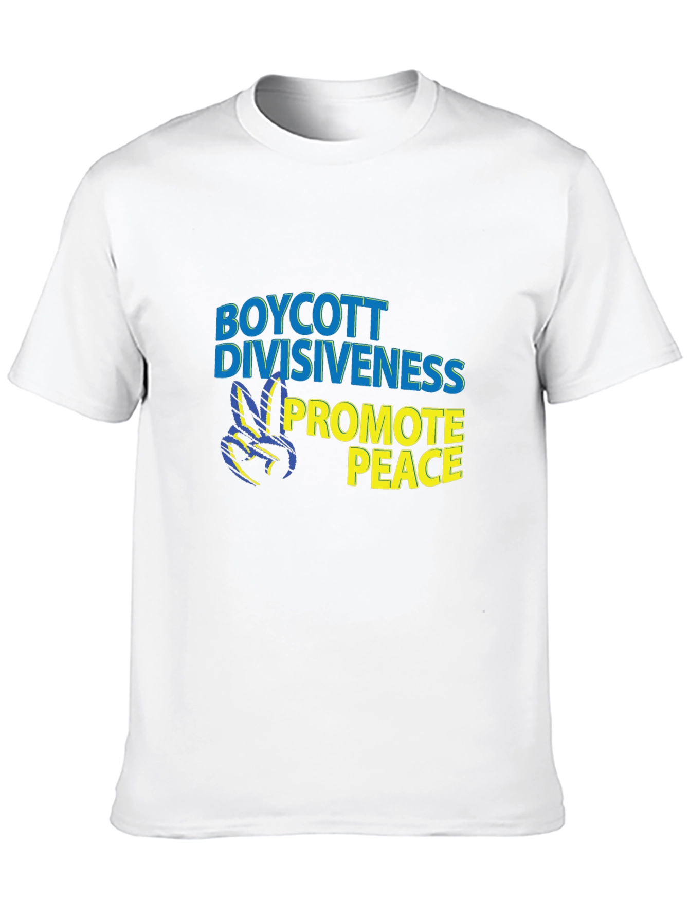 Boycott Divisiveness Promote Peace T-Shirt