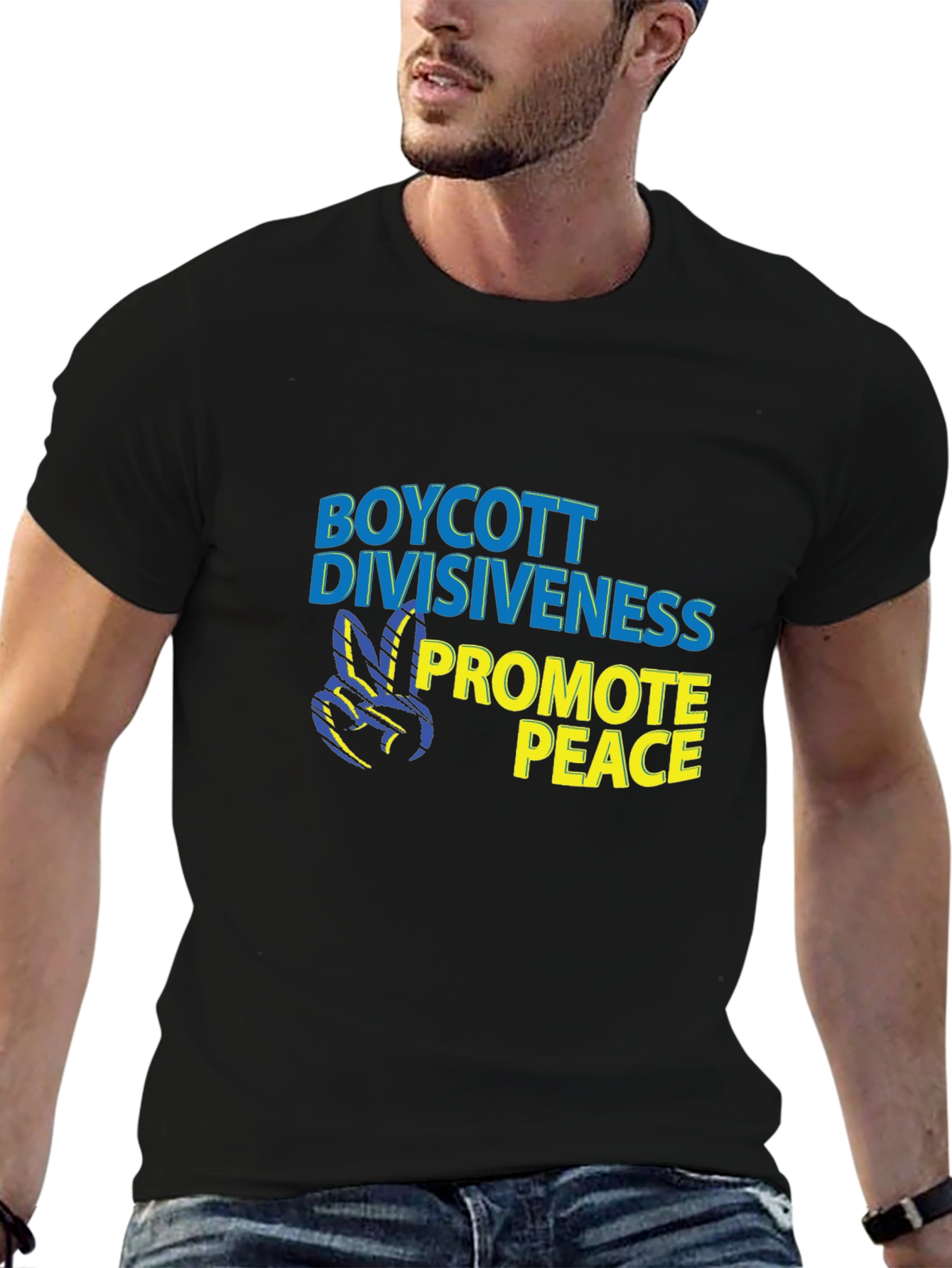 Boycott Divisiveness Promote Peace T-Shirt