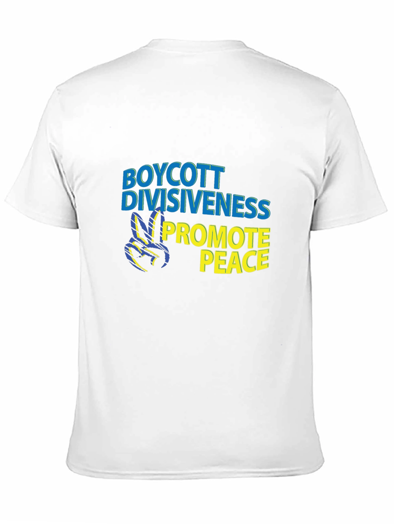Boycott Divisiveness Promote Peace T-Shirt