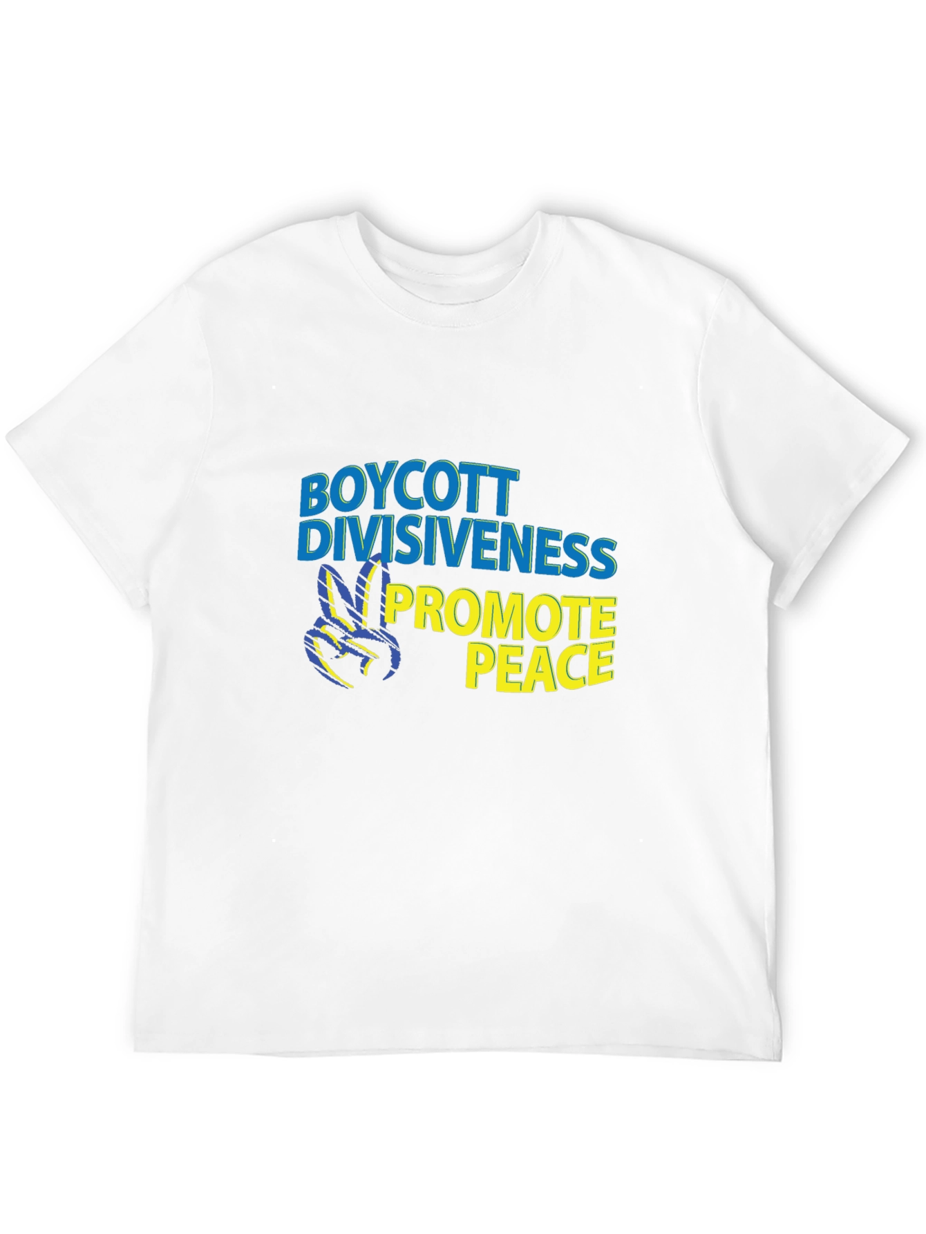 Boycott Divisiveness Promote Peace T-Shirt