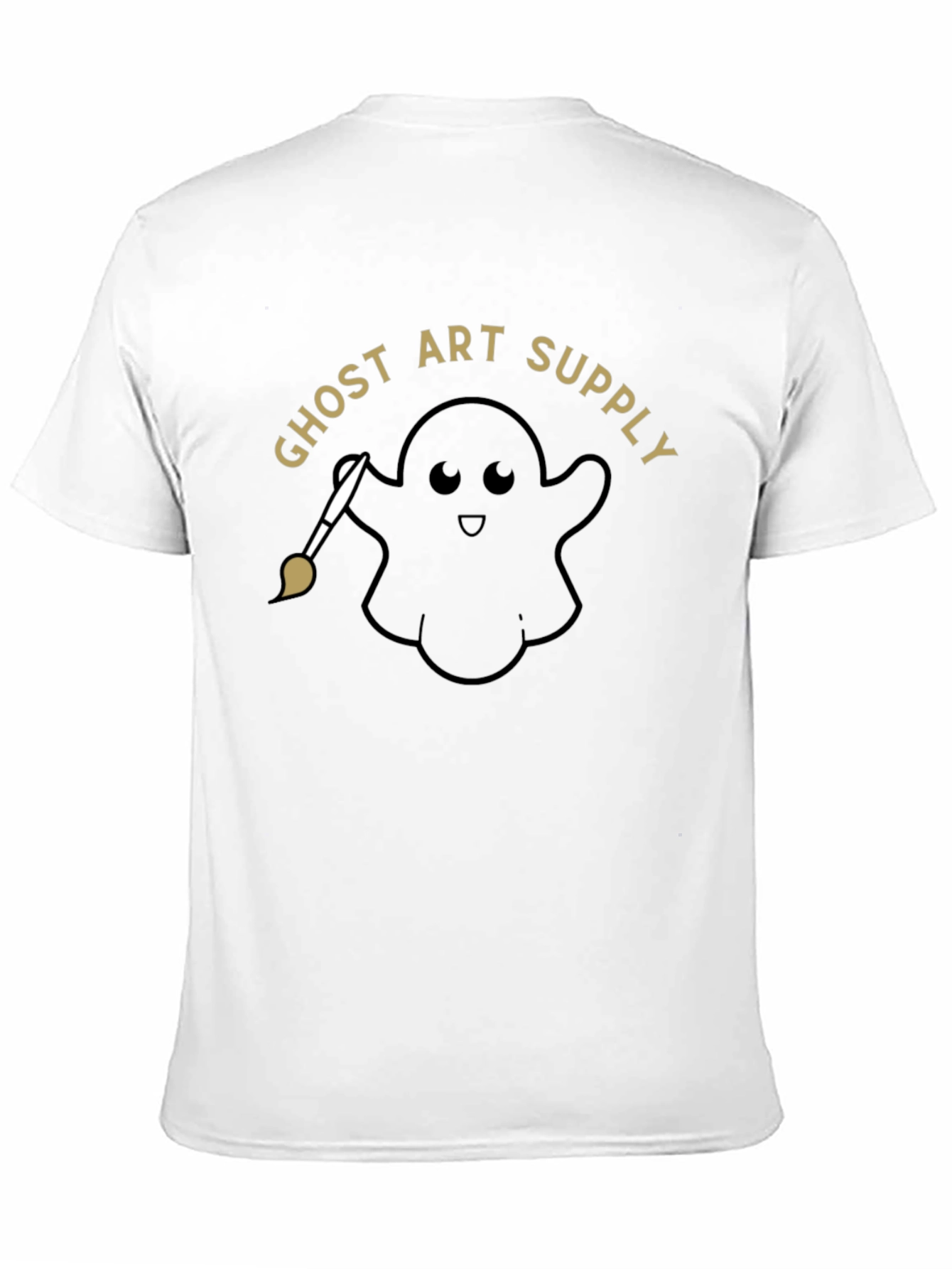 Ghost Art Supply Black Graphic T-Shirt