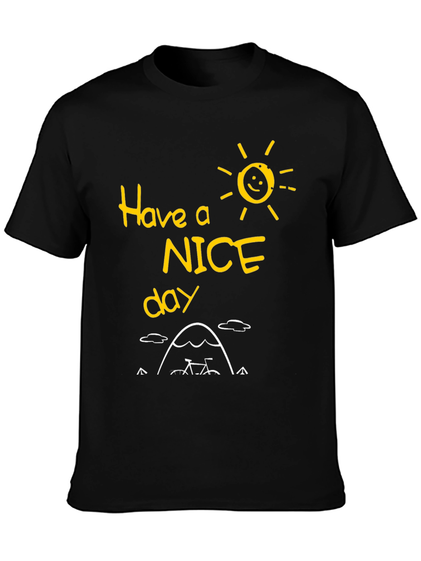 Have A Nice Day T-Shirt - Mountain Biker