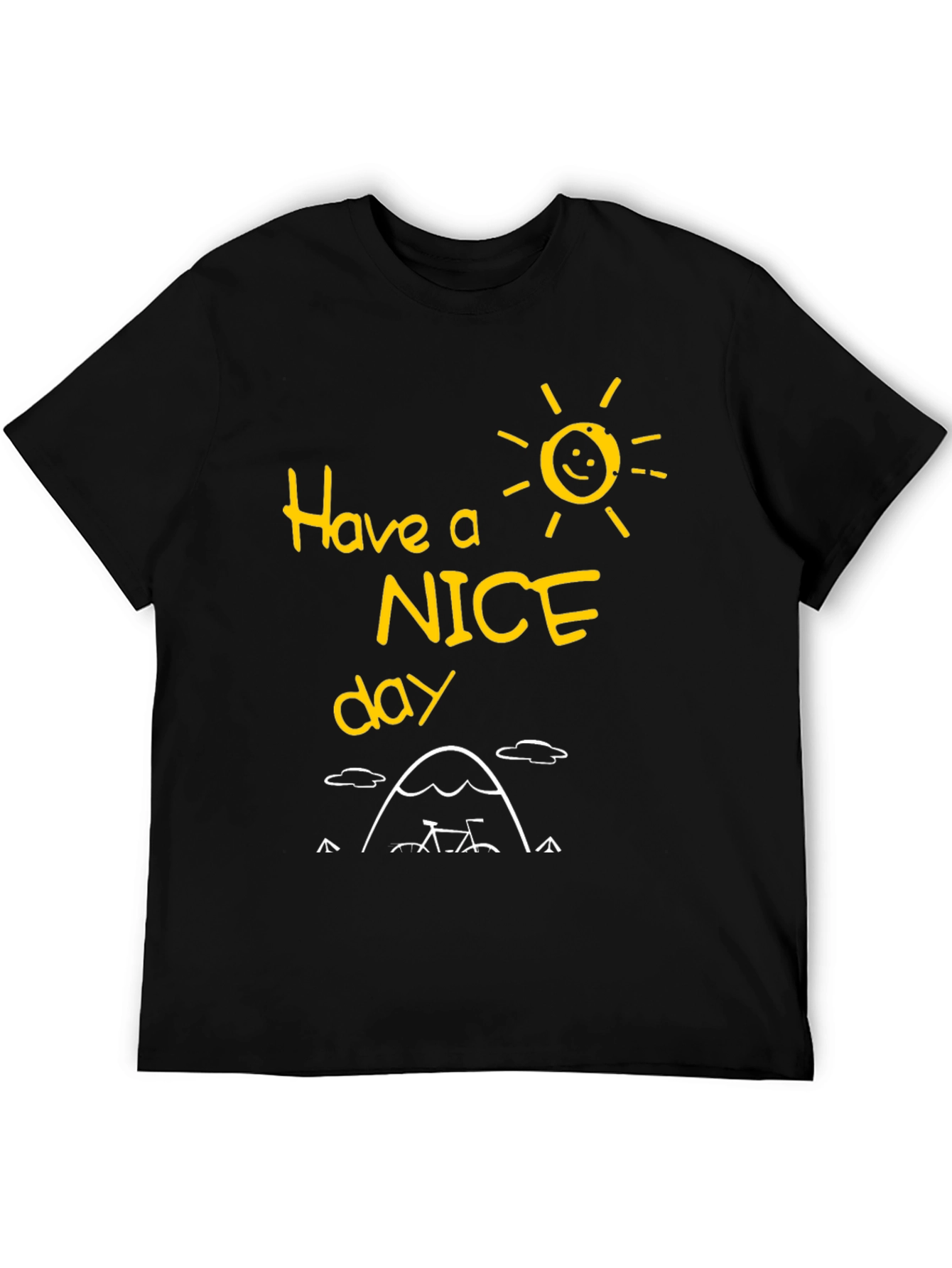 Have A Nice Day T-Shirt - Mountain Biker