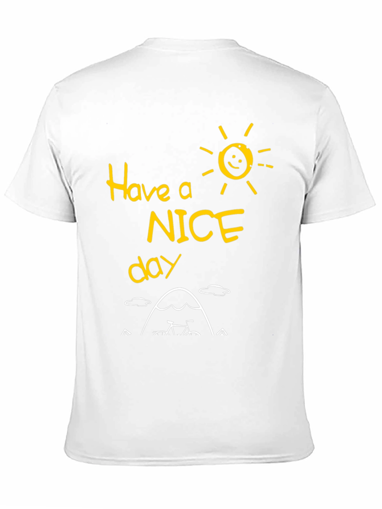 Have A Nice Day T-Shirt - Mountain Biker