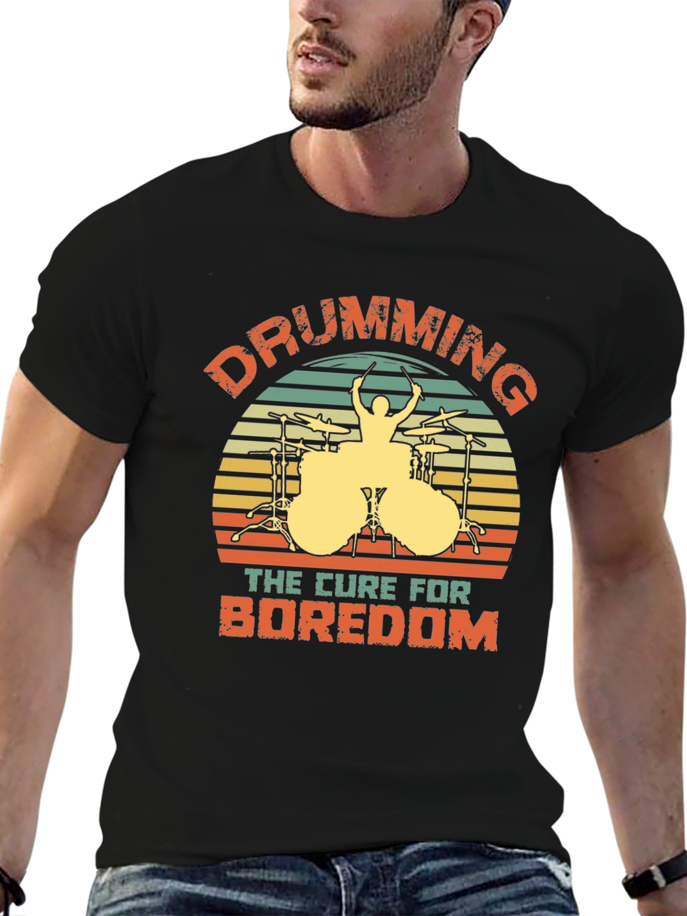 Drumming The Cure For Boredom T-Shirt