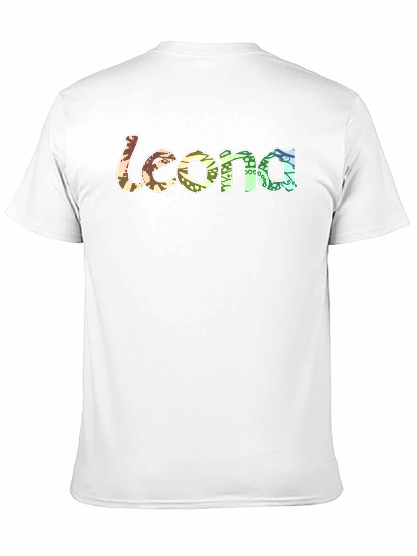 Leona Graphic Print Black T-Shirt