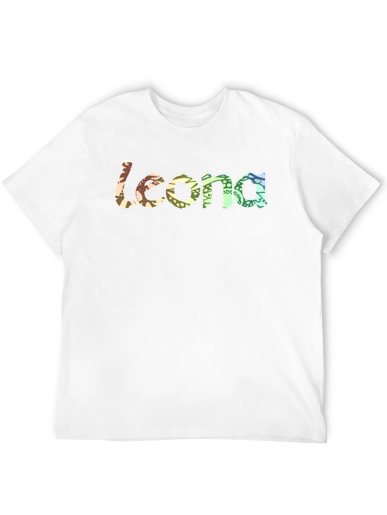 Leona Graphic Print Black T-Shirt
