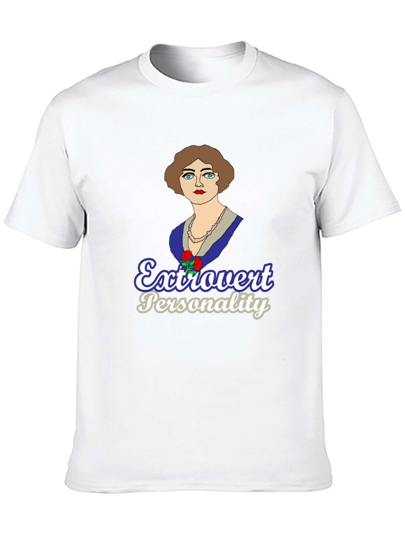 Extrovert Personality Graphic T-Shirt