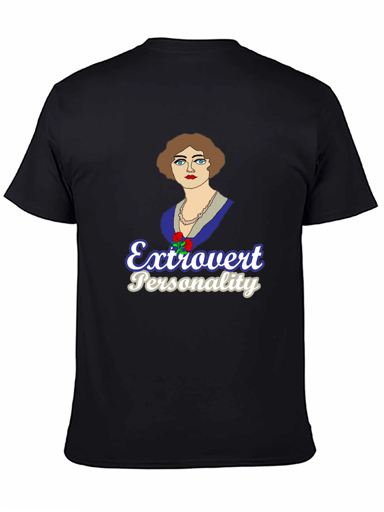 Extrovert Personality Graphic T-Shirt
