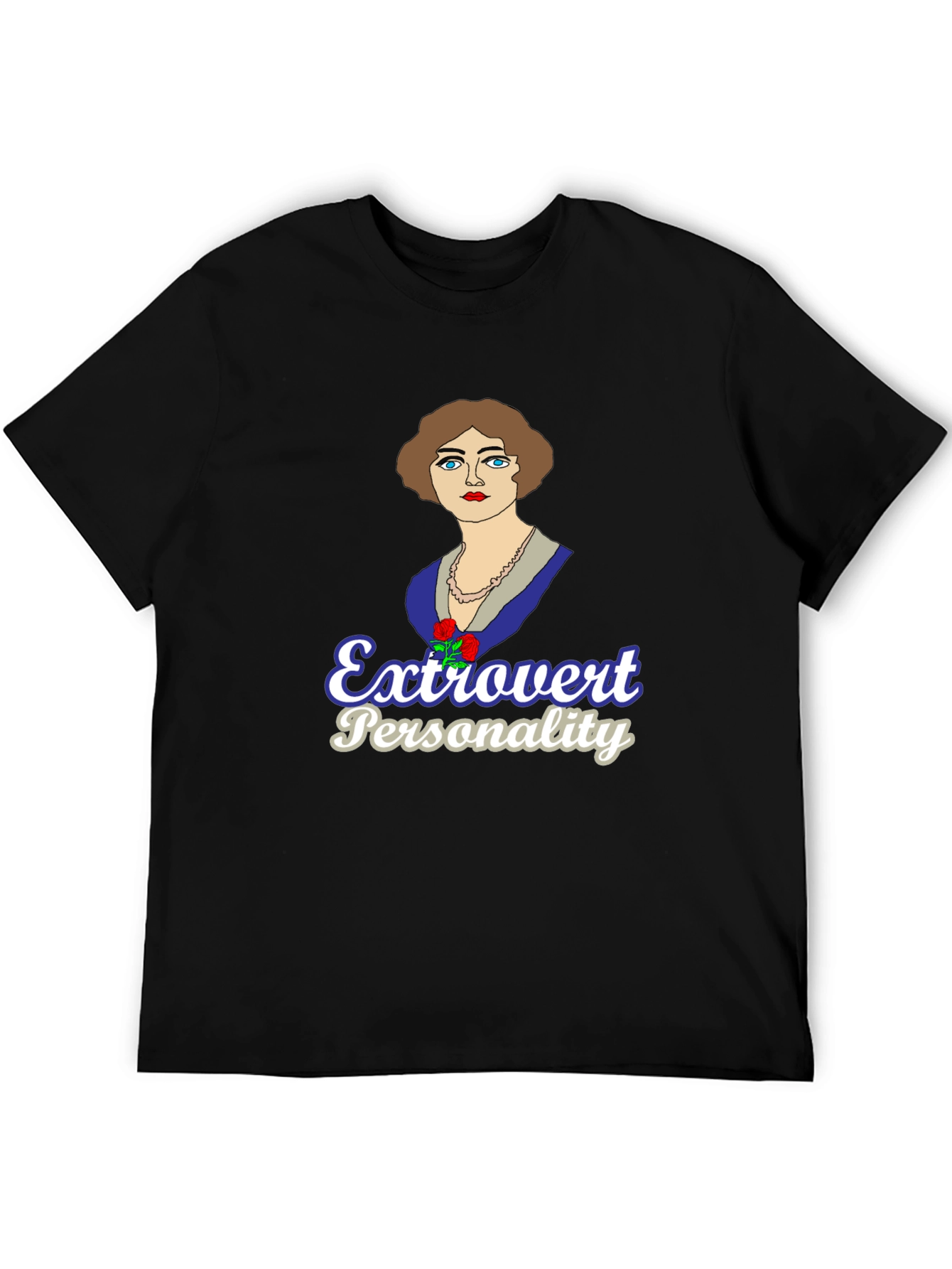 Extrovert Personality Graphic T-Shirt