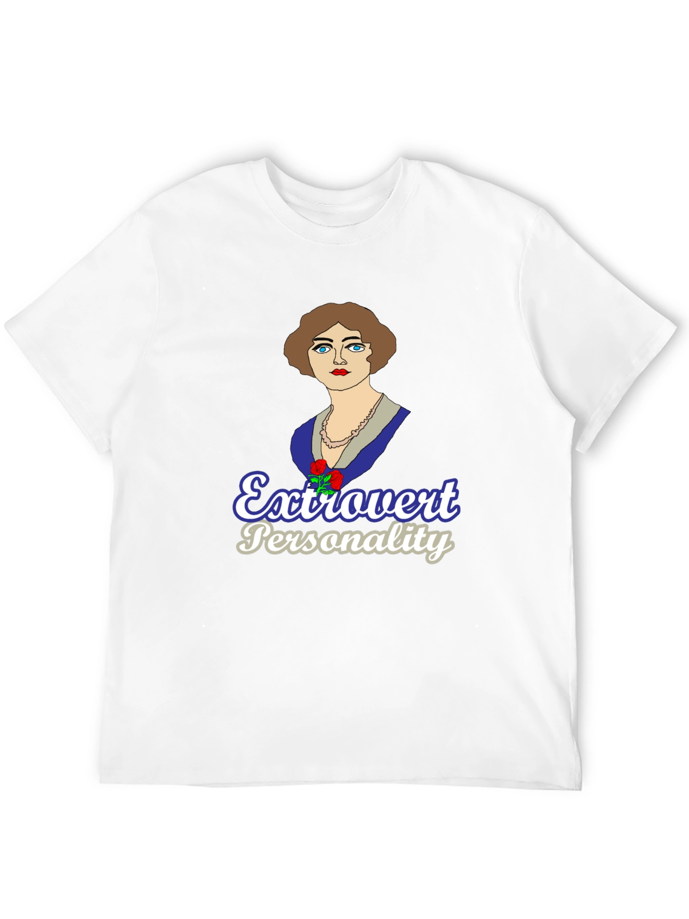 Extrovert Personality Graphic T-Shirt