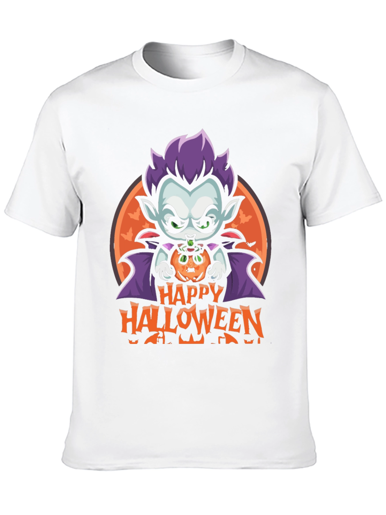 Happy Halloween Vampire Graphic Tee