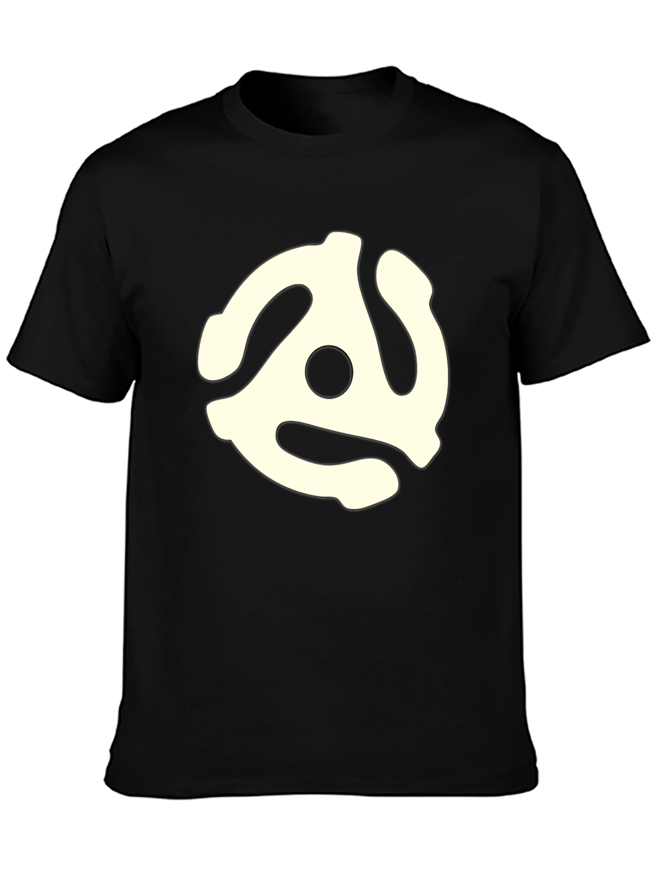 Retro 45 RPM Record Adapter T-Shirt
