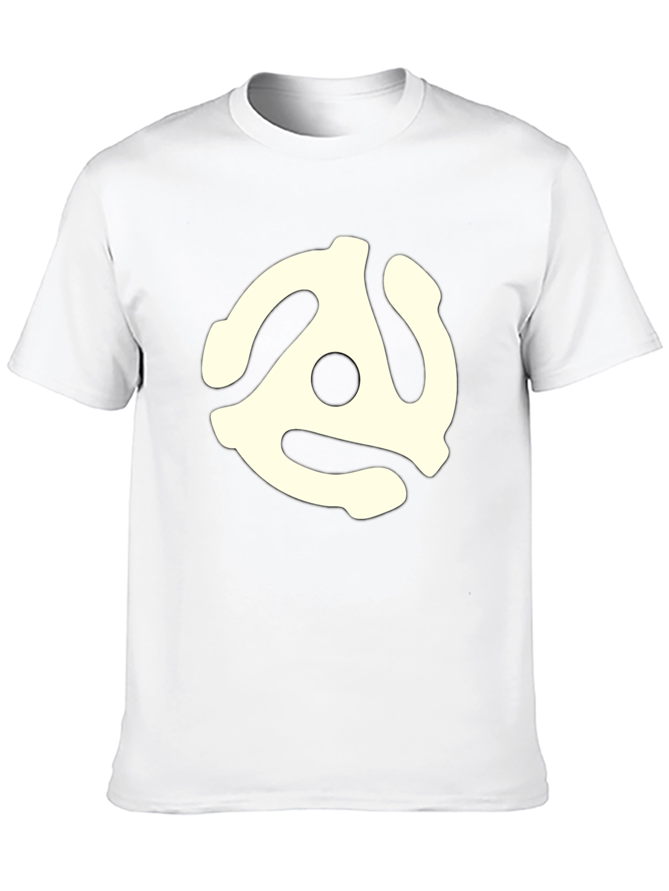 Retro 45 RPM Record Adapter T-Shirt