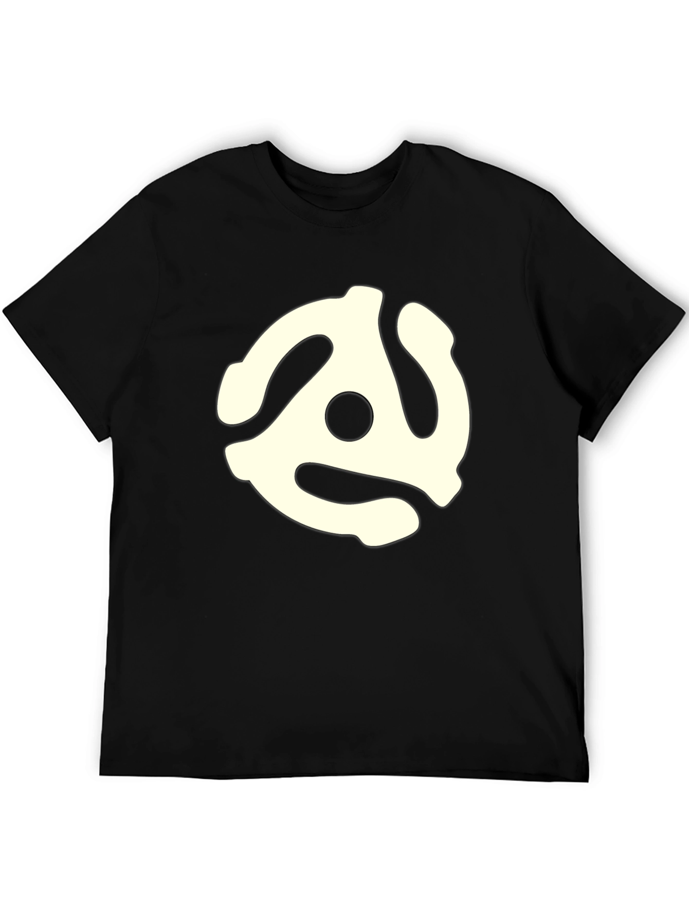 Retro 45 RPM Record Adapter T-Shirt
