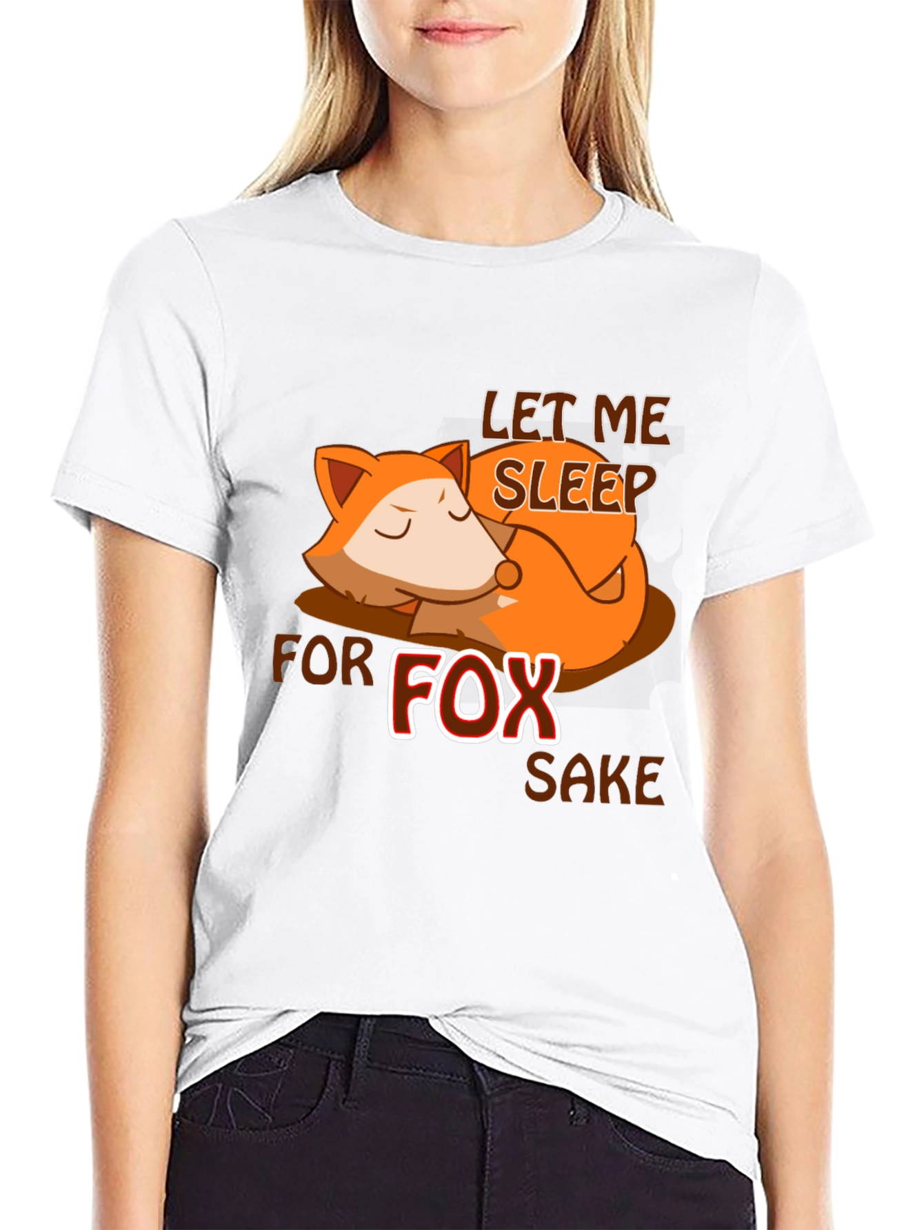 Let Me Sleep for Fox Sake T-Shirt