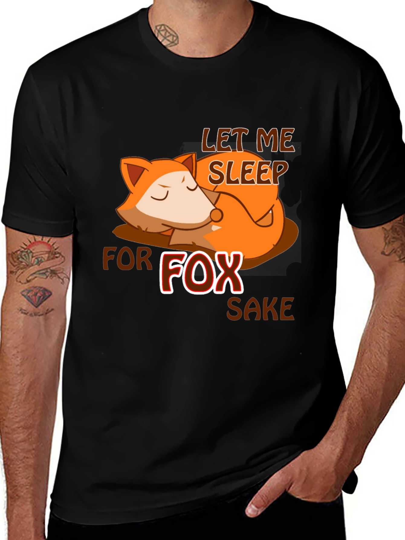 Let Me Sleep for Fox Sake T-Shirt