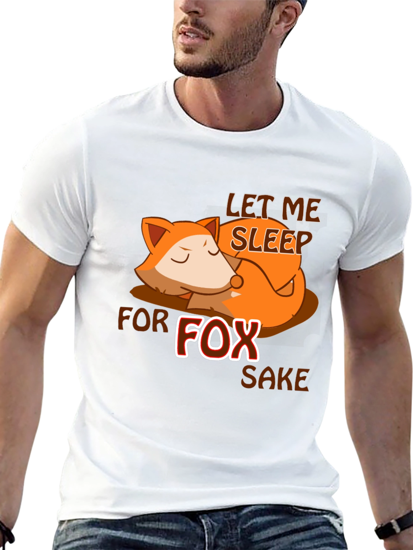 Let Me Sleep for Fox Sake T-Shirt
