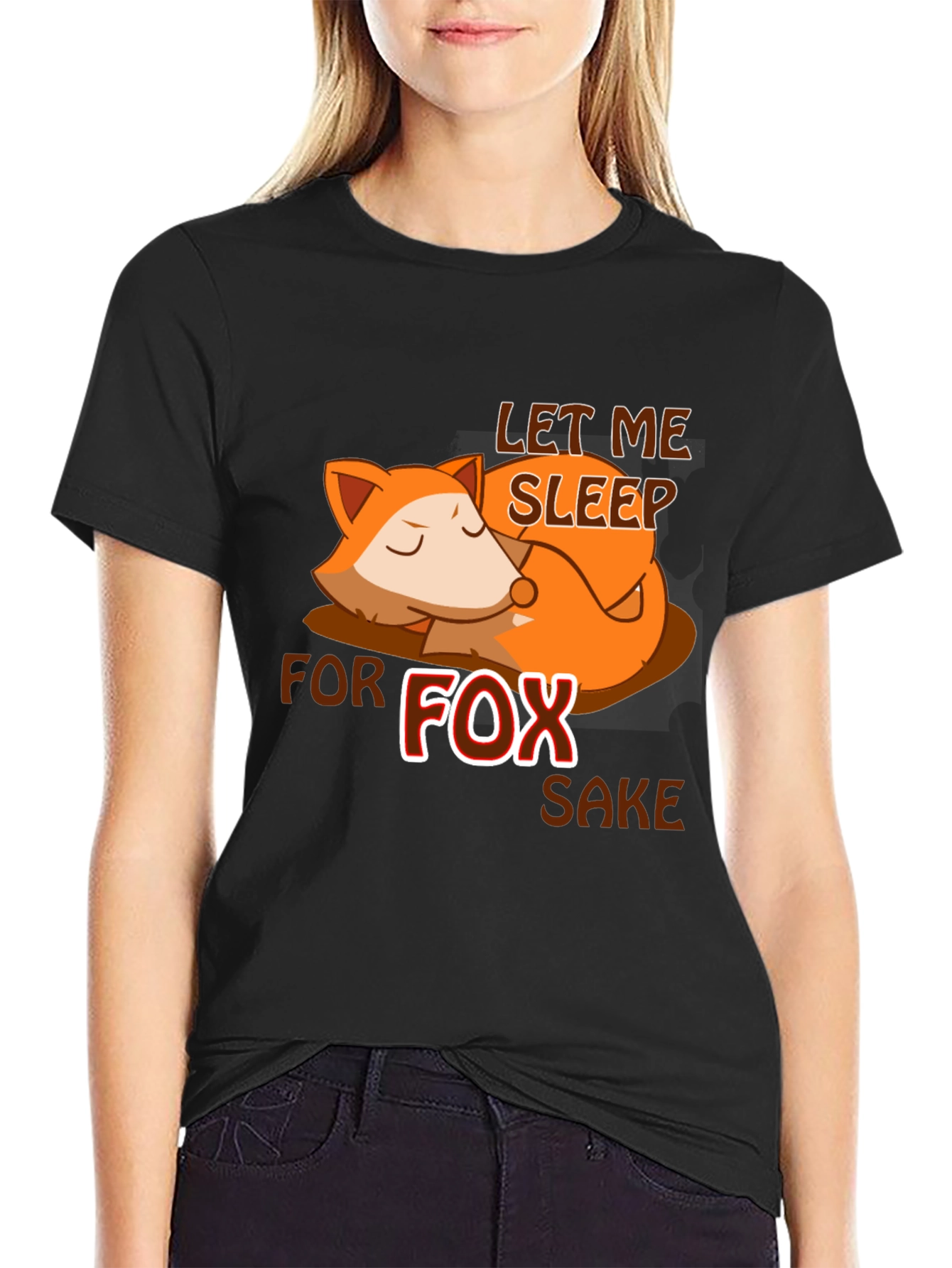 Let Me Sleep for Fox Sake T-Shirt