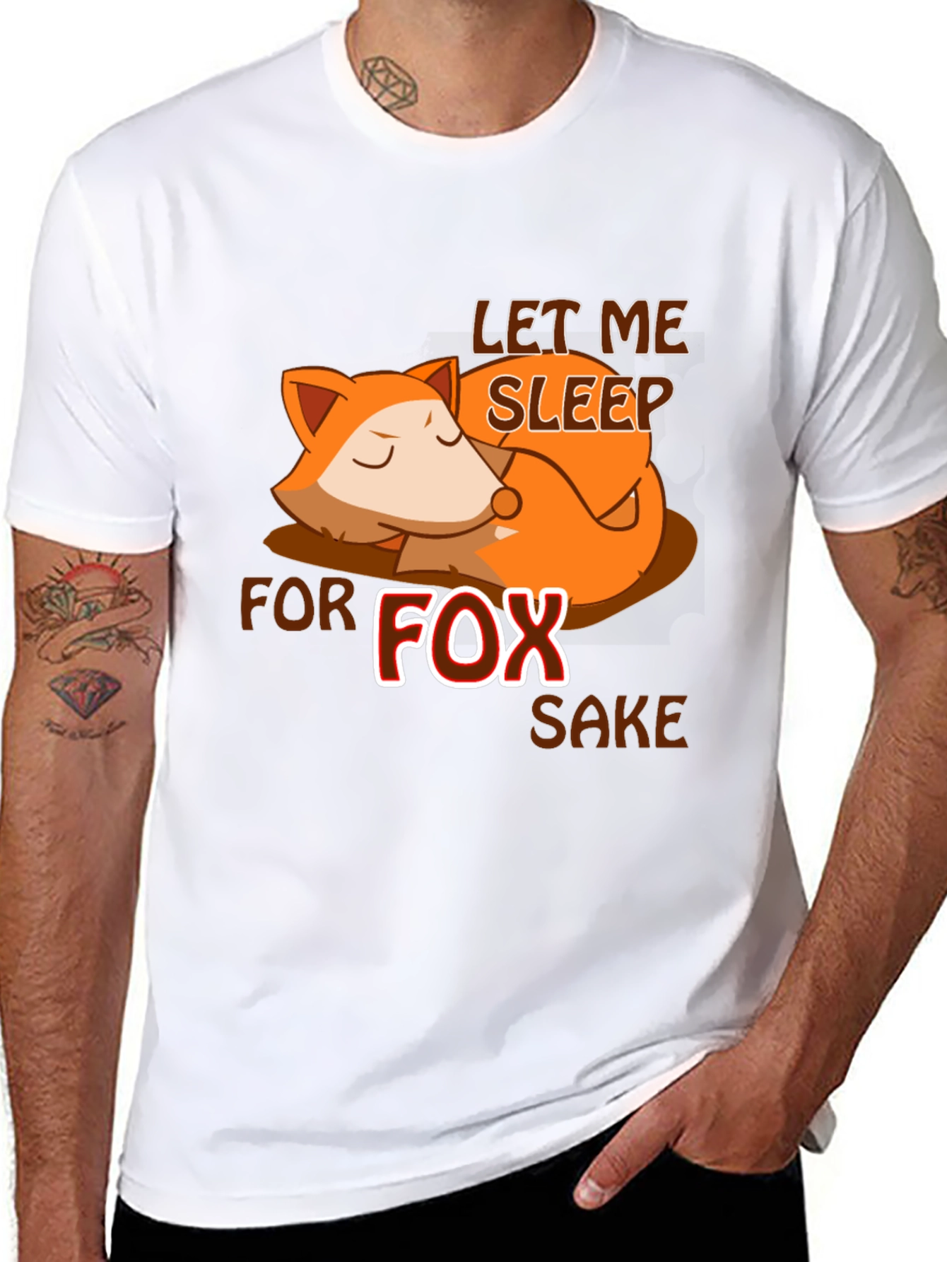 Let Me Sleep for Fox Sake T-Shirt