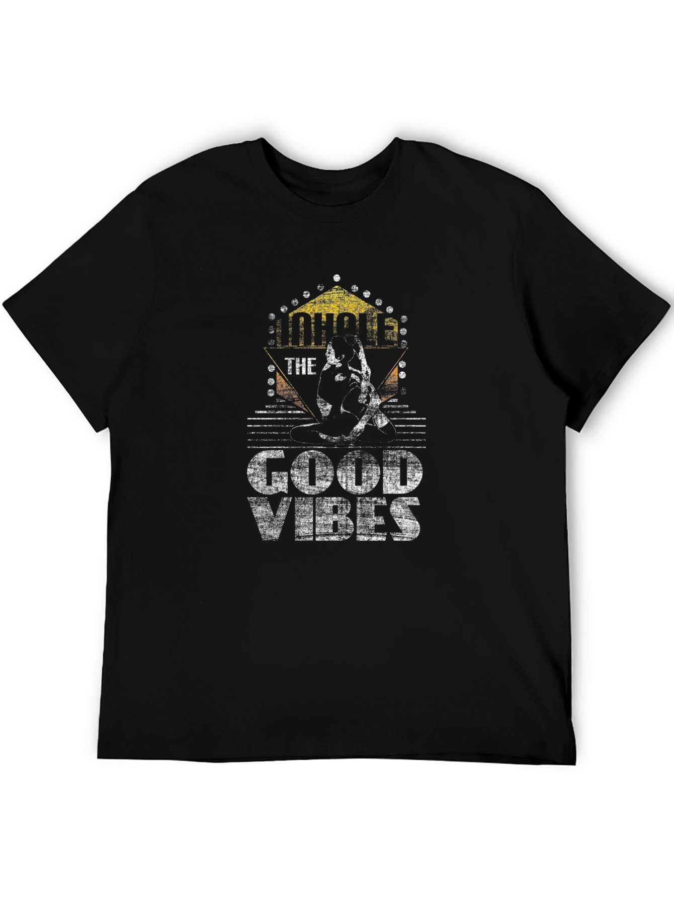 Good Vibes T-Shirt - Yoga Design Tee