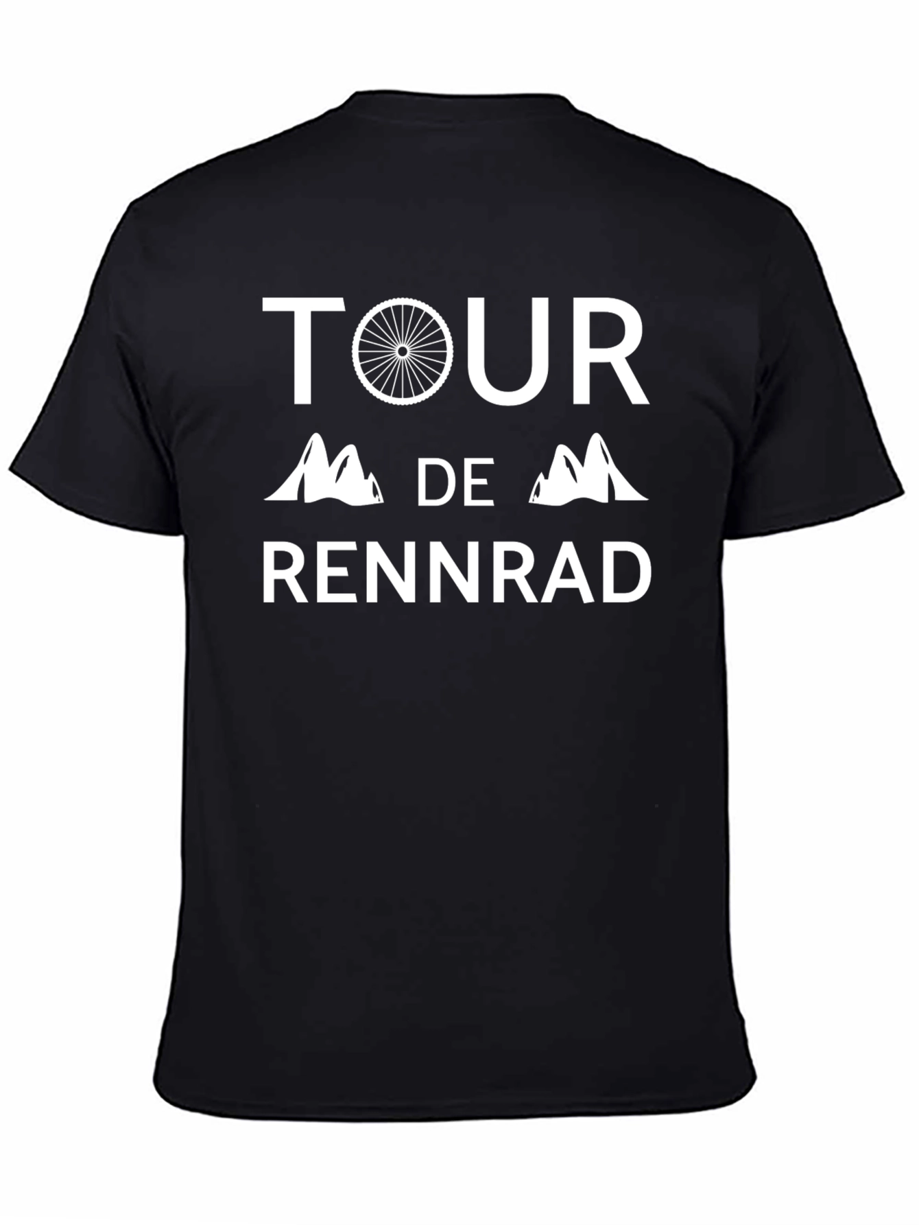 Tour de Rennrad T-Shirt - Cycling Graphic Tee