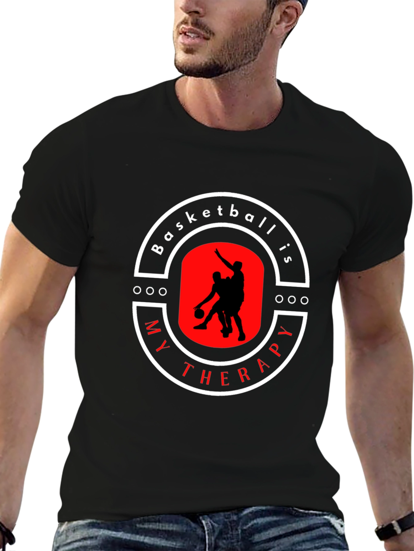 Basketball is My Therapy T-Shirt