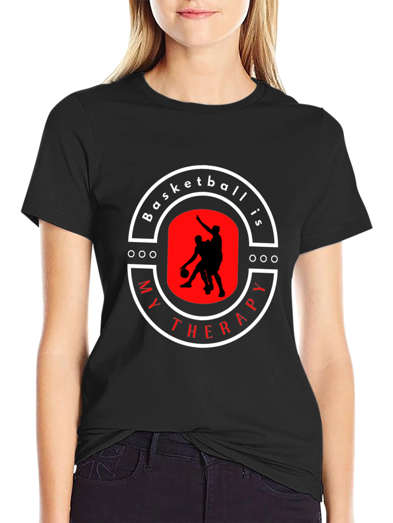 Basketball is My Therapy T-Shirt