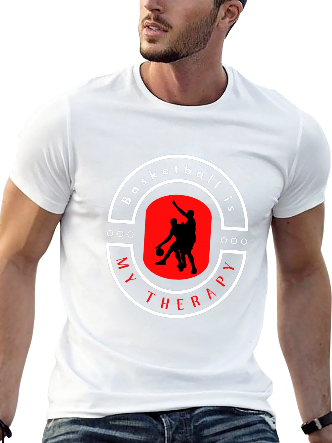 Basketball is My Therapy T-Shirt