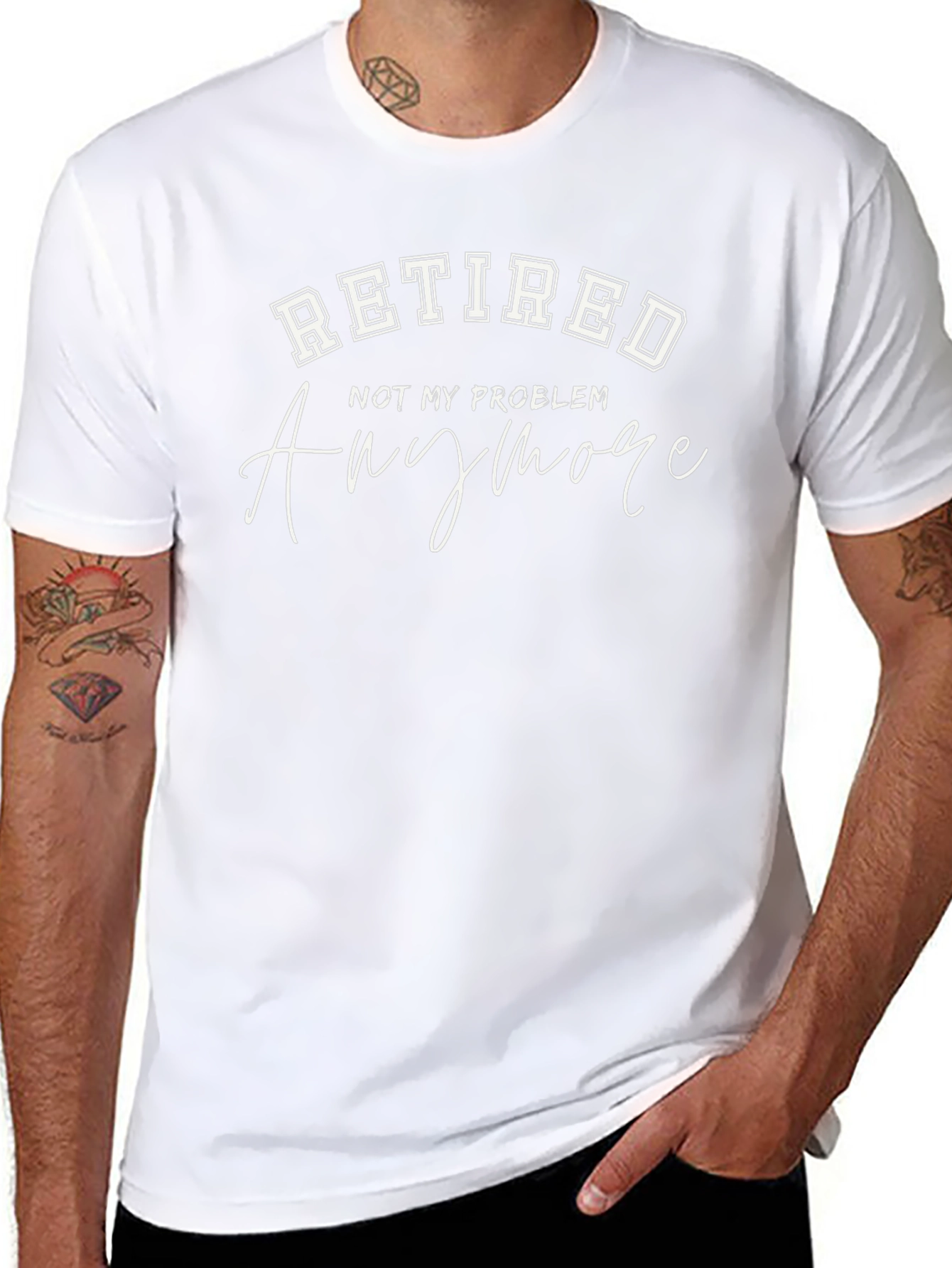 Retired - Not My Problem T-Shirt
