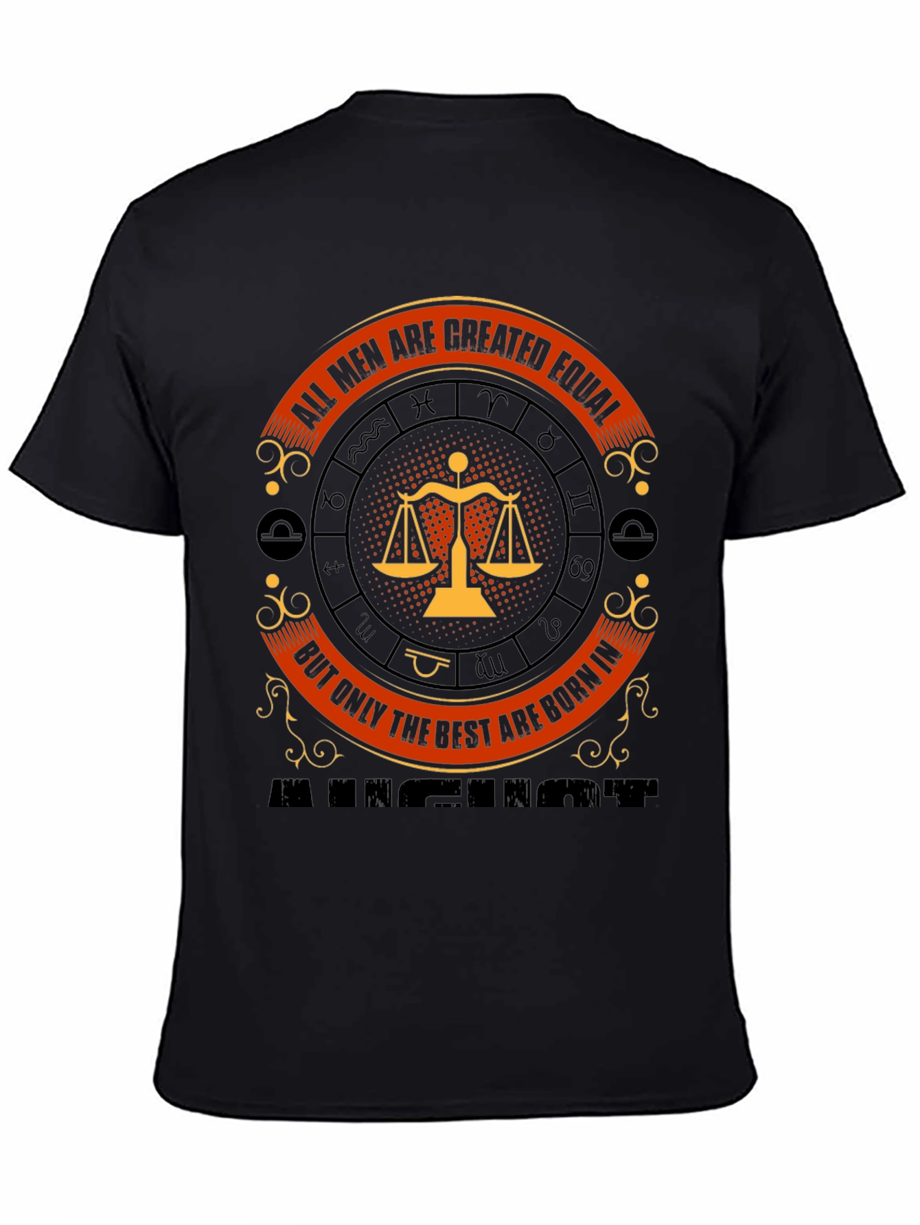 All Men Are Created Equal Libra Zodiac T-Shirt