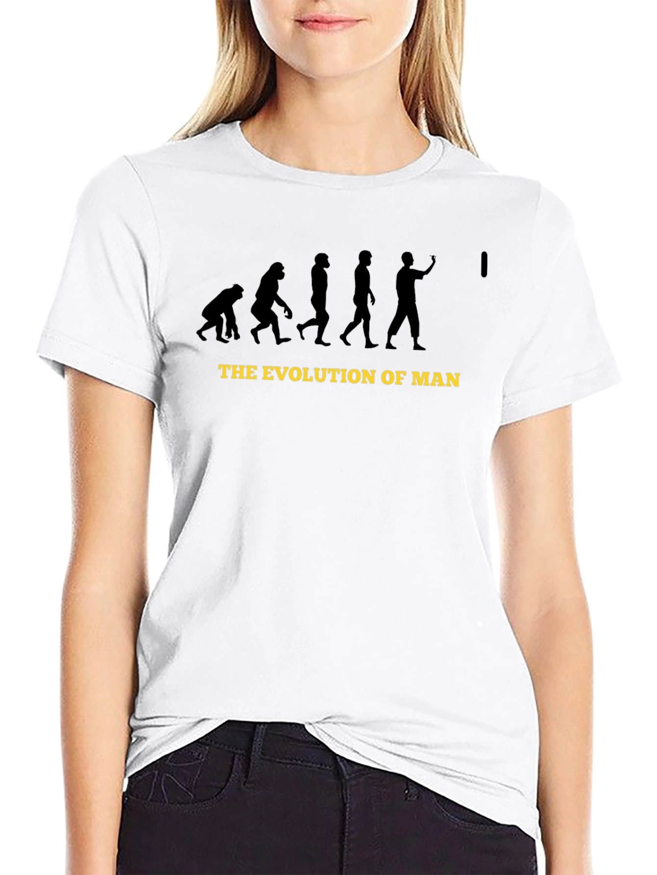 Evolution of Man Funny T-Shirt