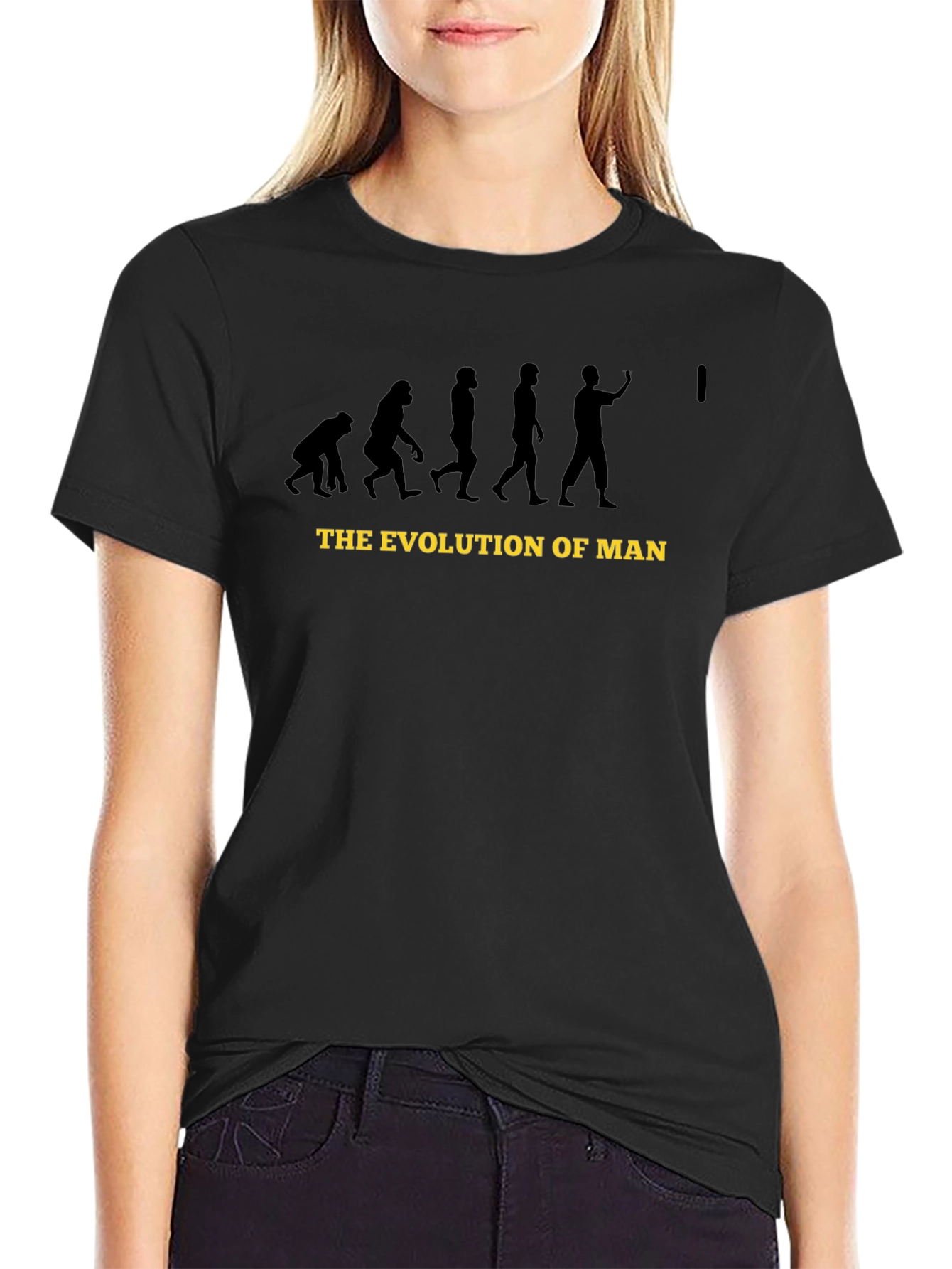 Evolution of Man Funny T-Shirt
