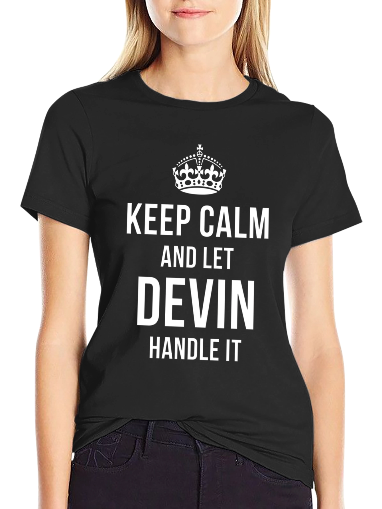 Keep Calm Devin Handle It T-Shirt