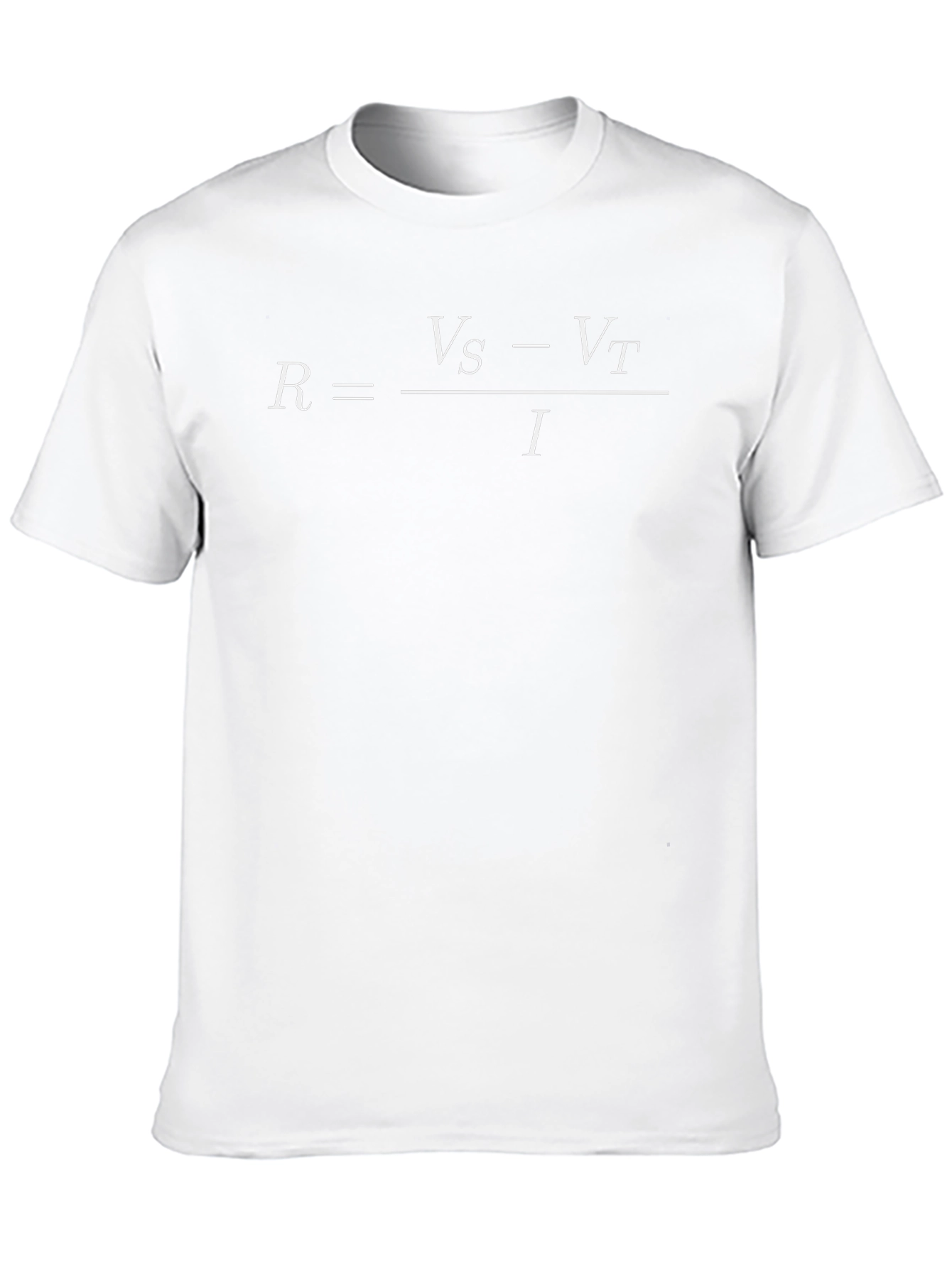 Resistance Formula T-Shirt: Ohms Law