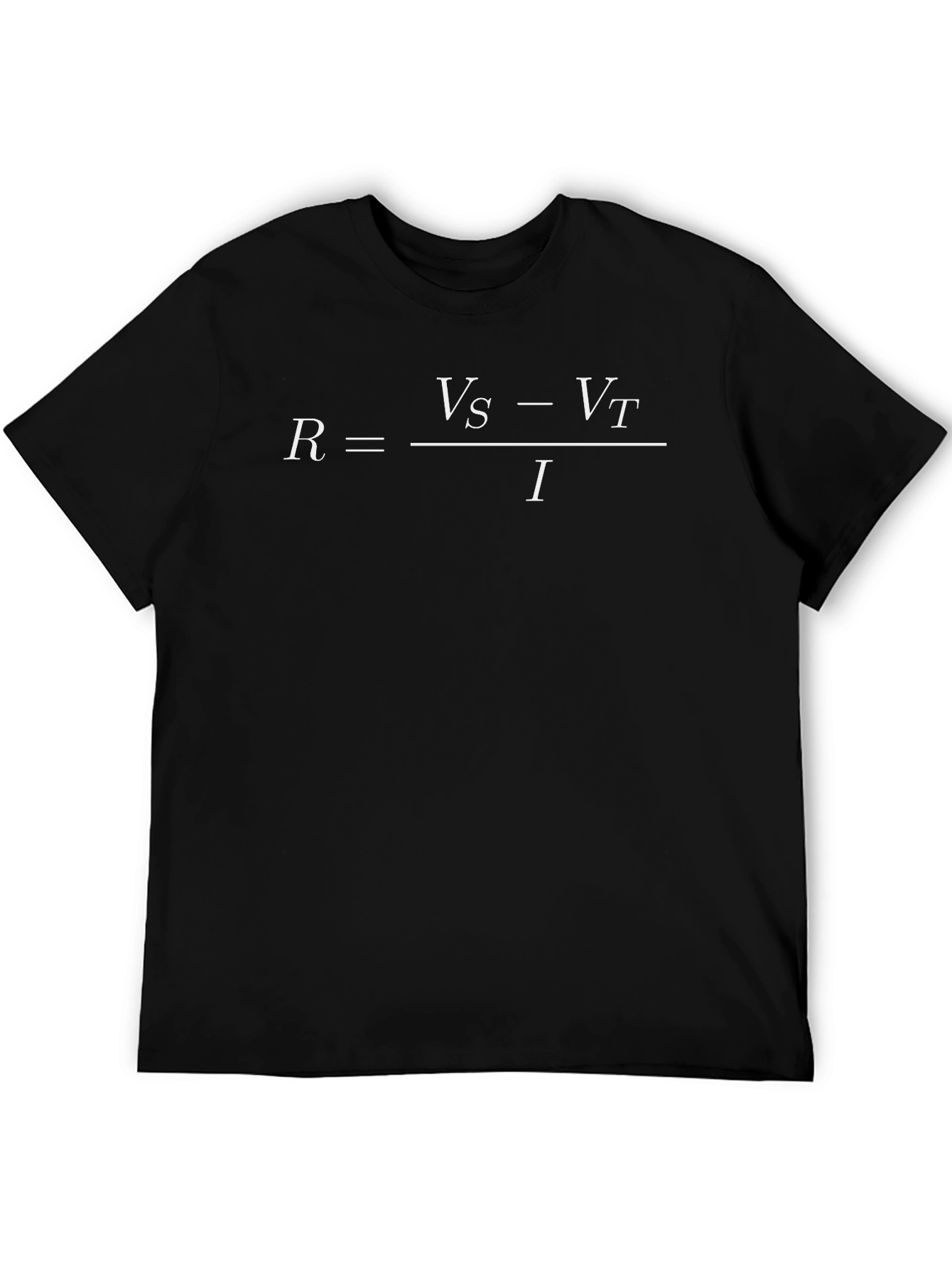 Resistance Formula T-Shirt: Ohms Law