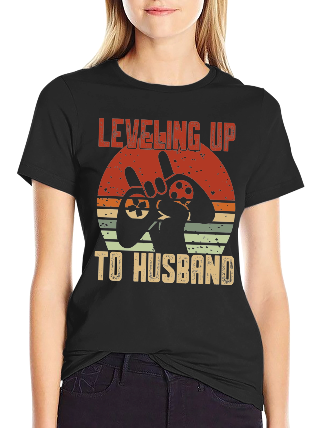 Leveling Up to Husband T-Shirt