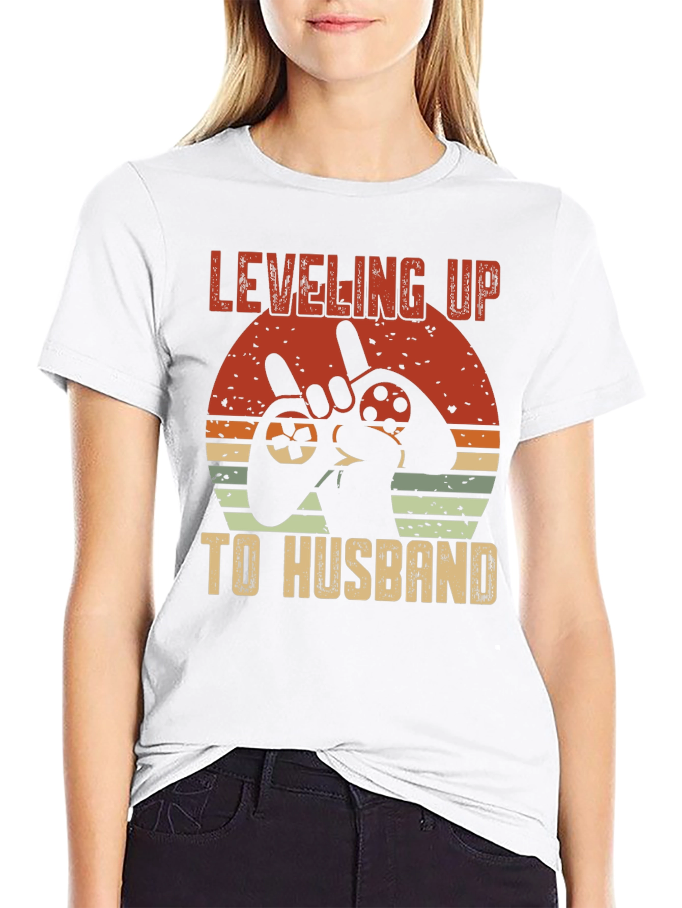 Leveling Up to Husband T-Shirt