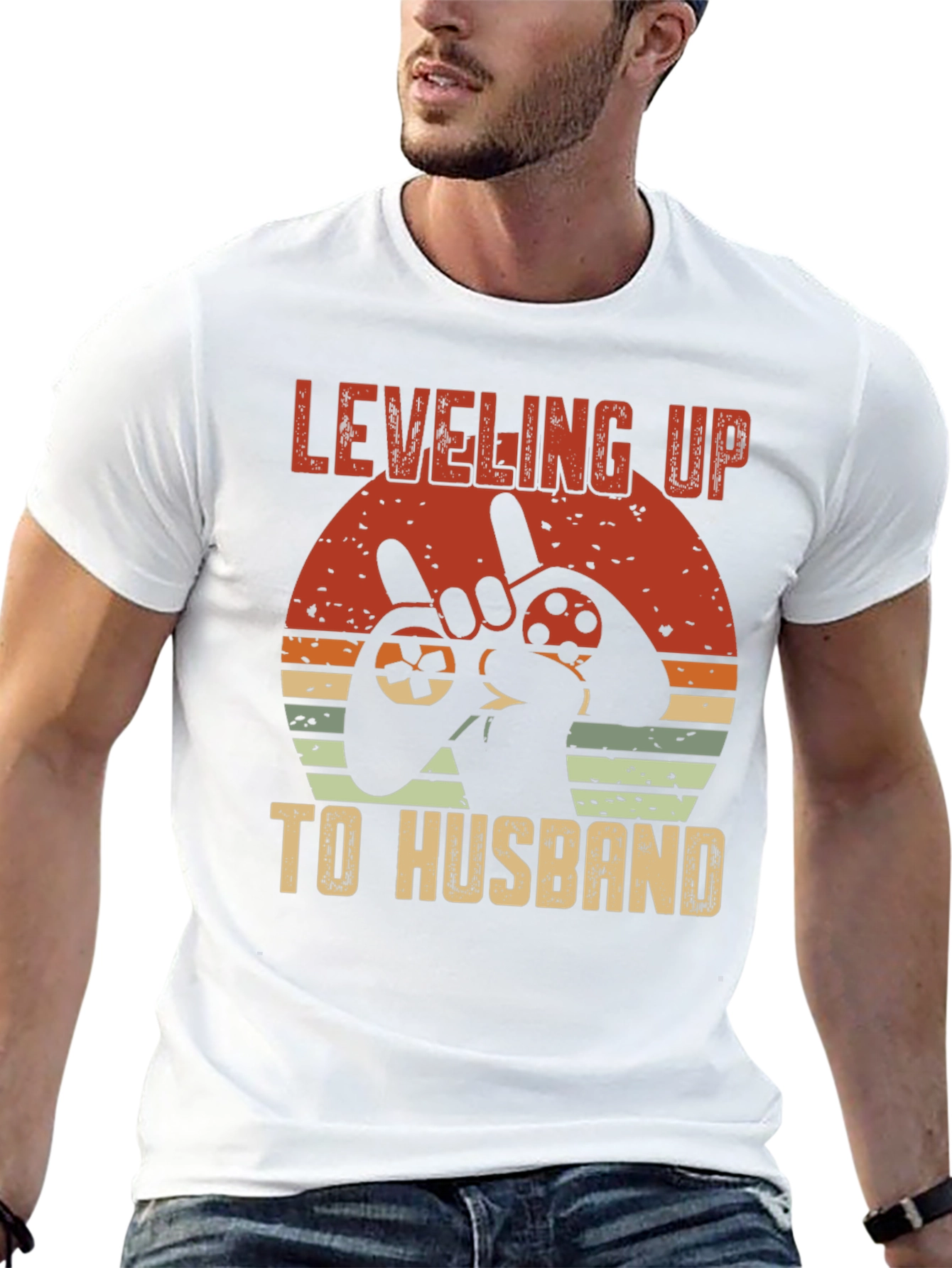 Leveling Up to Husband T-Shirt