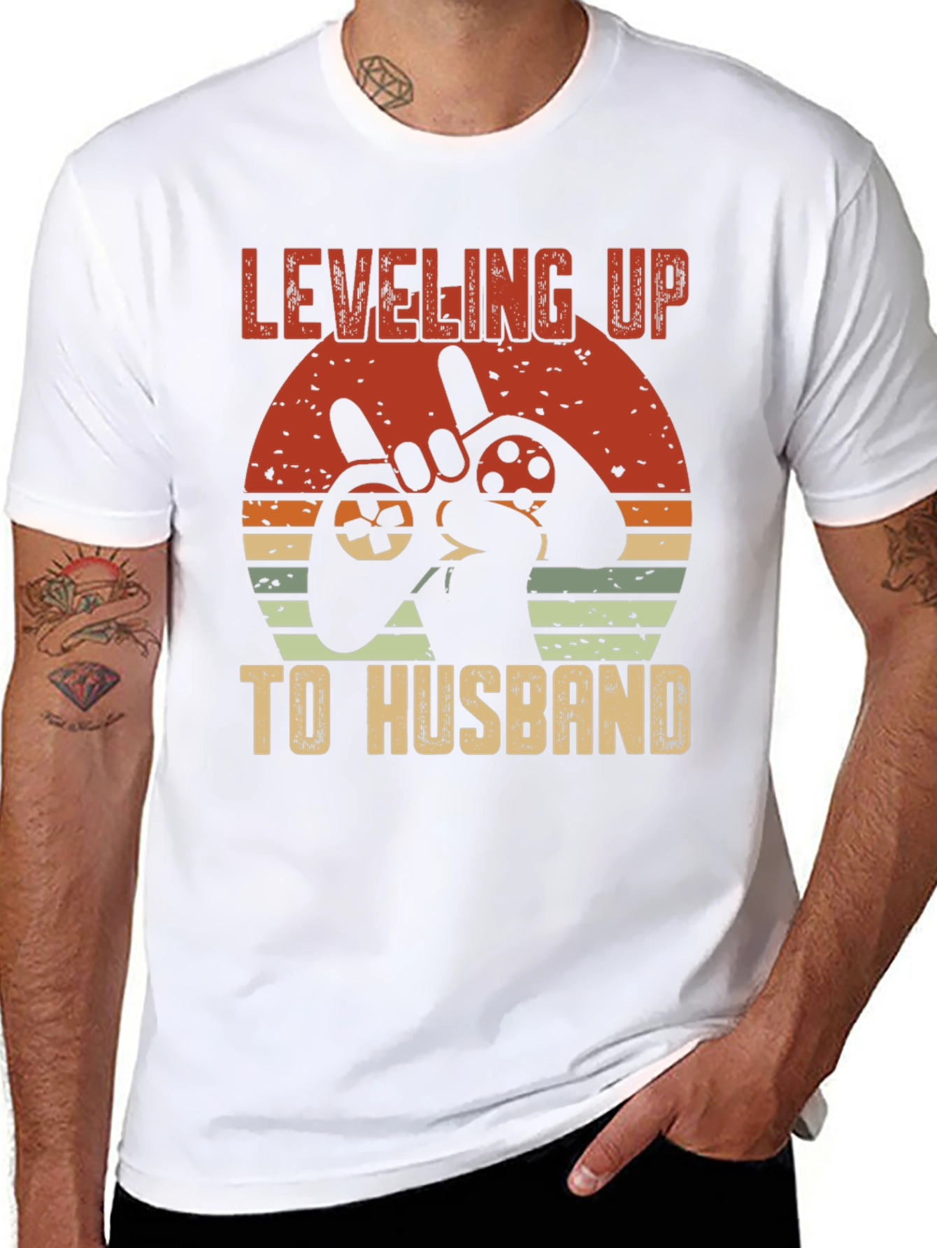 Leveling Up to Husband T-Shirt