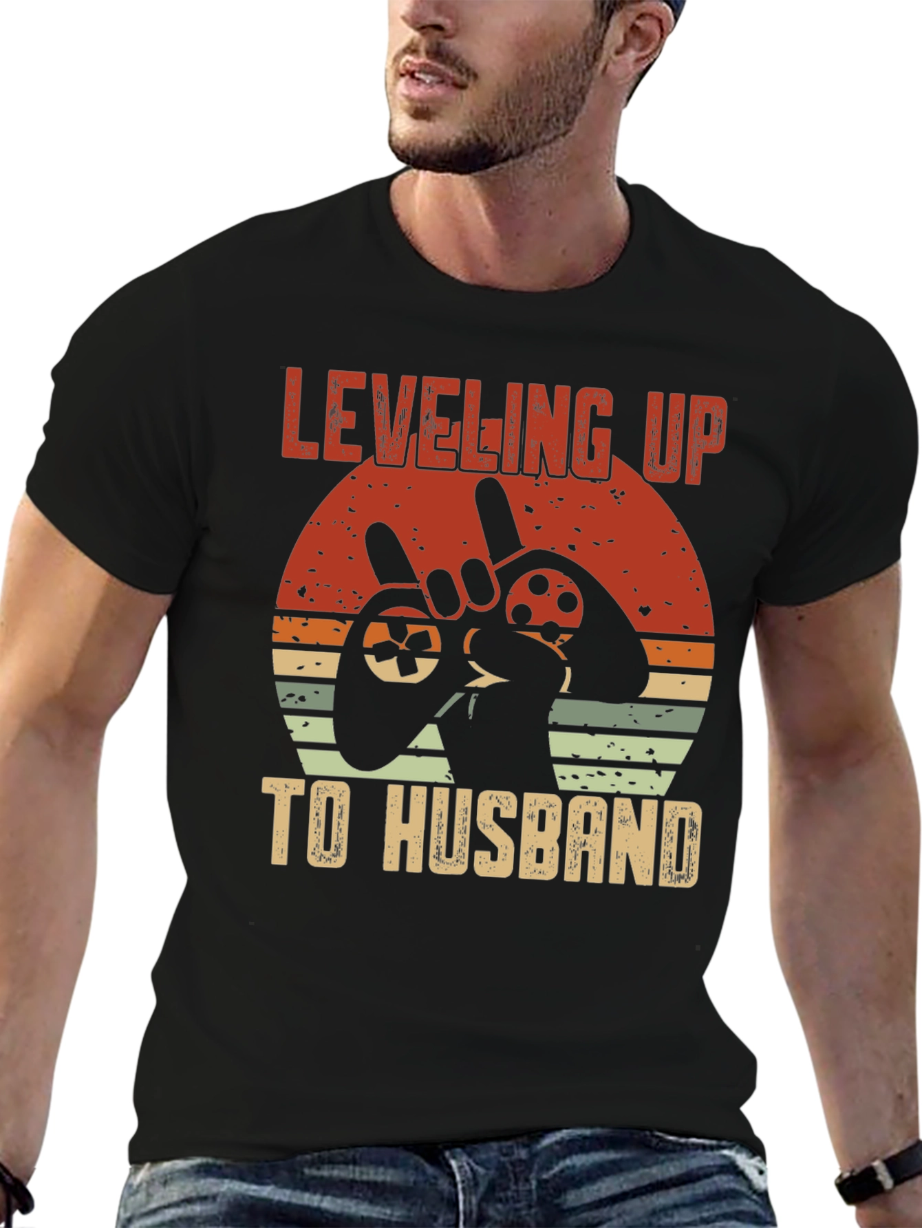Leveling Up to Husband T-Shirt