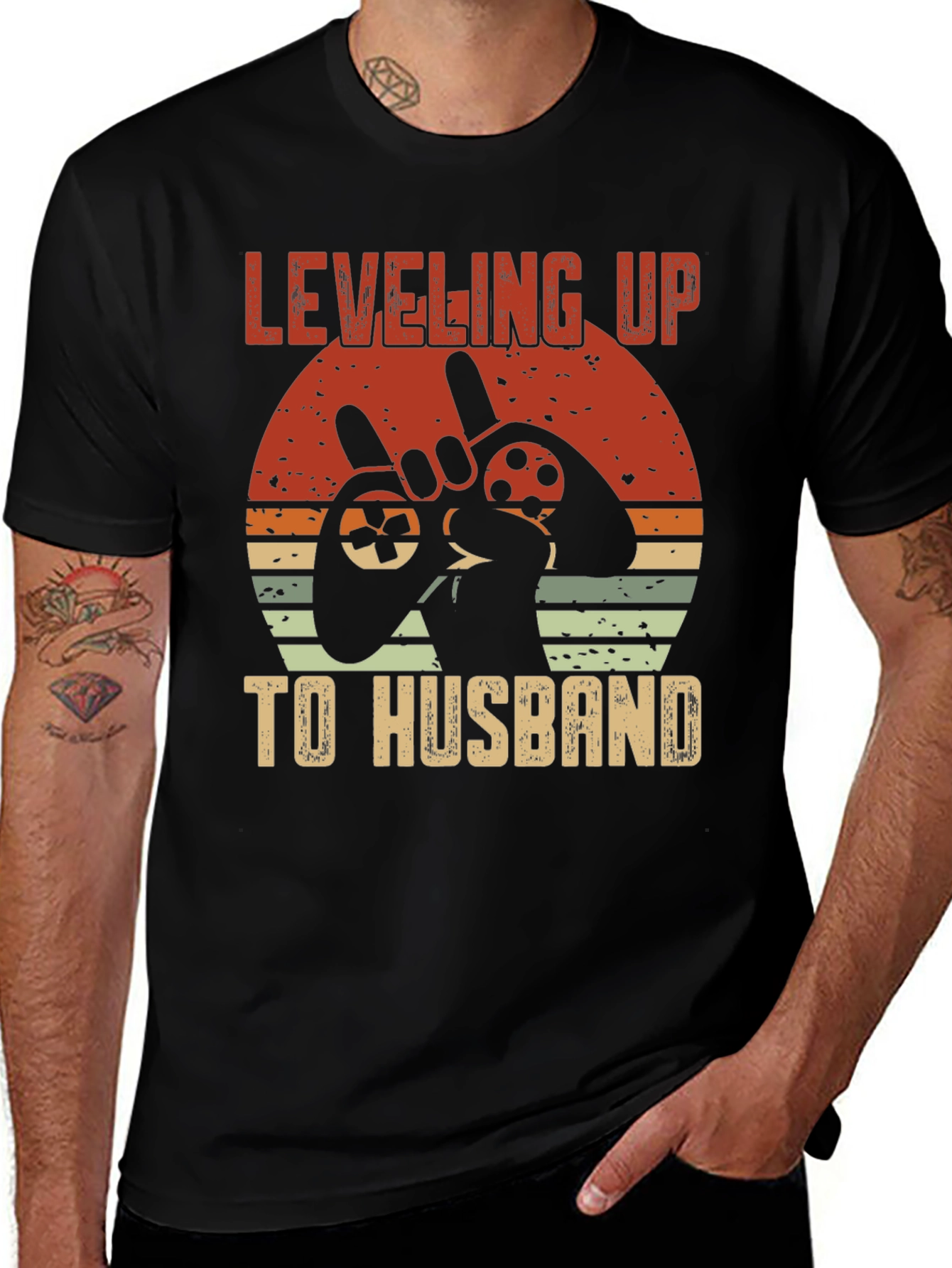 Leveling Up to Husband T-Shirt