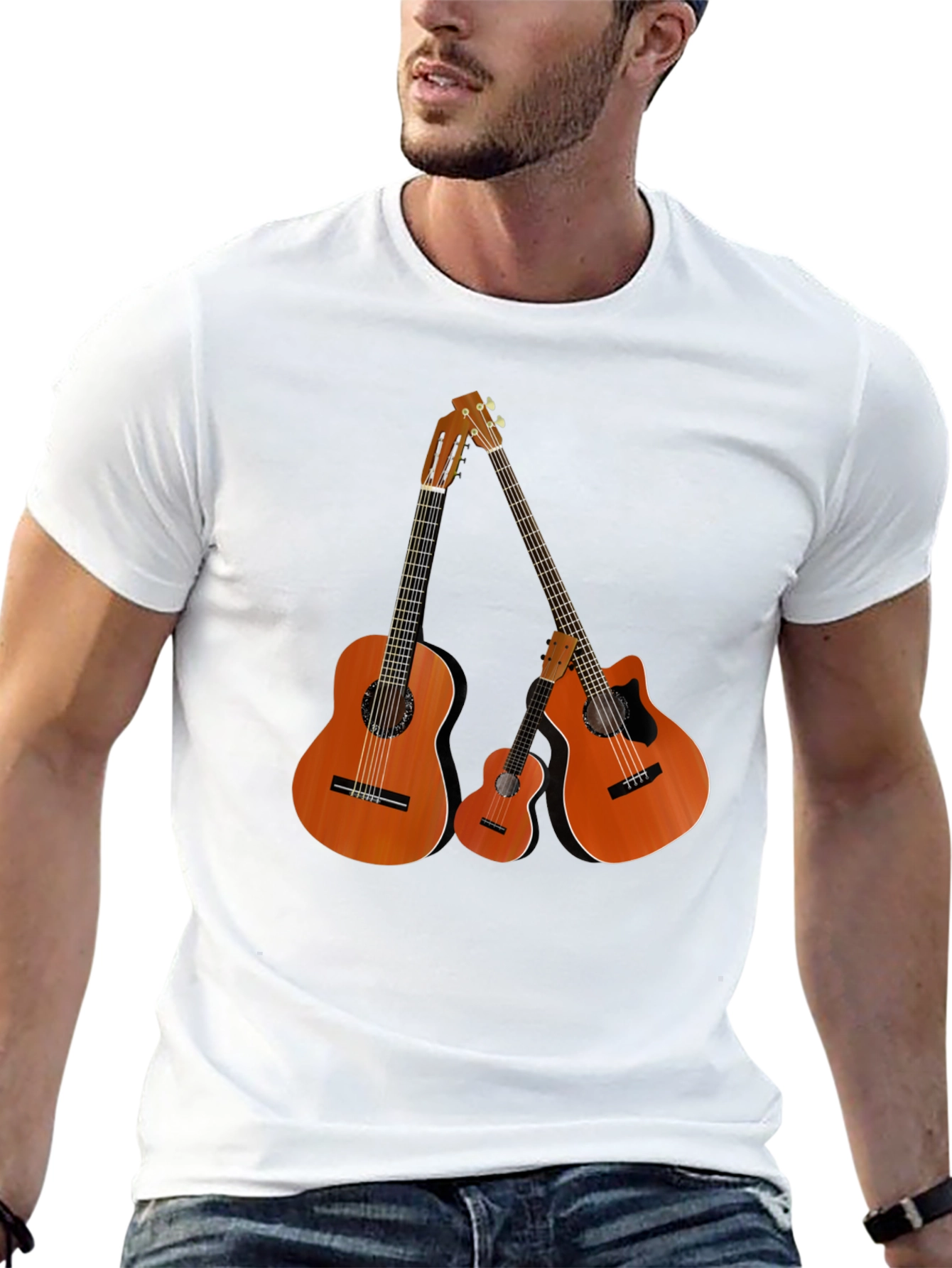 Guitar T-Shirt - Music Lover Tee