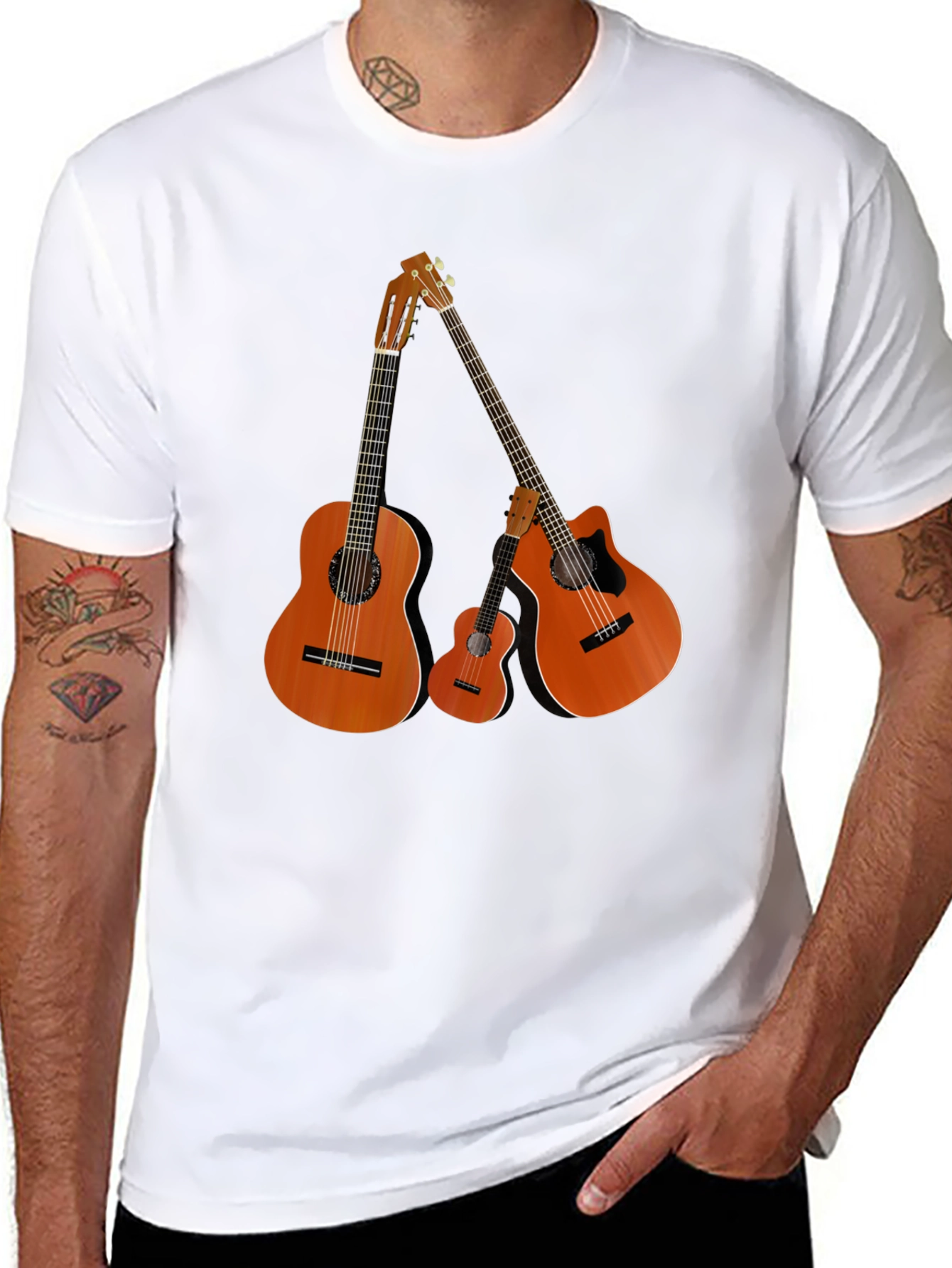 Guitar T-Shirt - Music Lover Tee