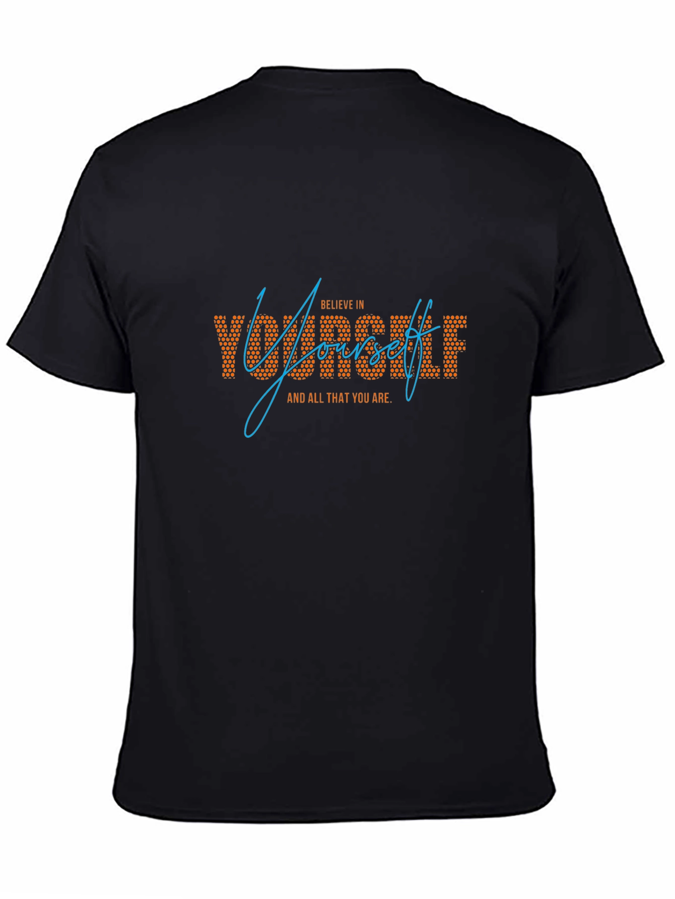 Believe In Yourself Graphic Tee - Black
