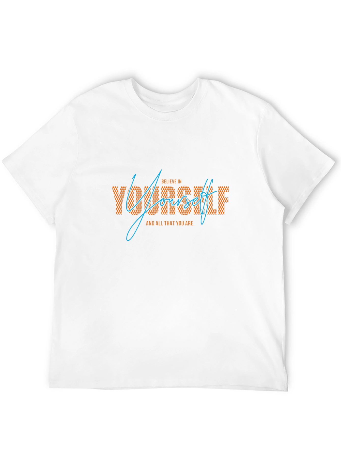 Believe In Yourself Graphic Tee - Black