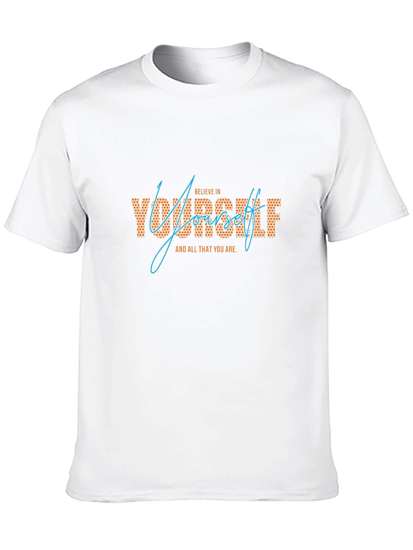 Believe In Yourself Graphic Tee - Black