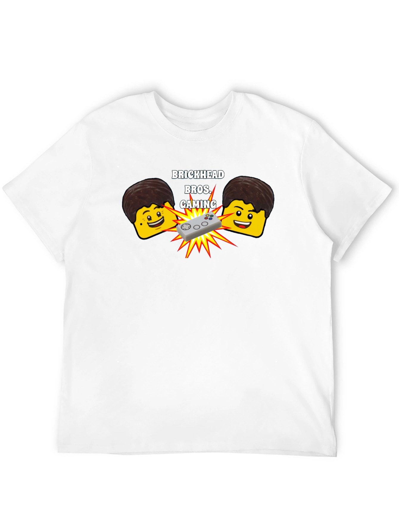 Brickhead Bros. Gaming Black T-Shirt