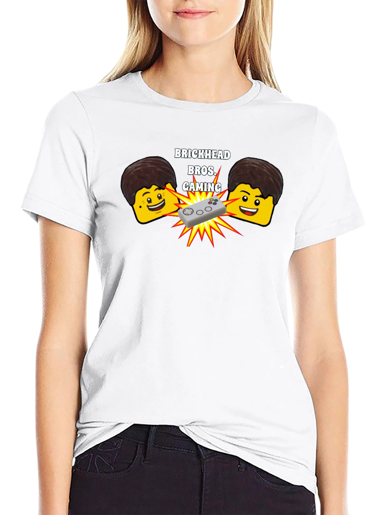 Brickhead Bros. Gaming Black T-Shirt