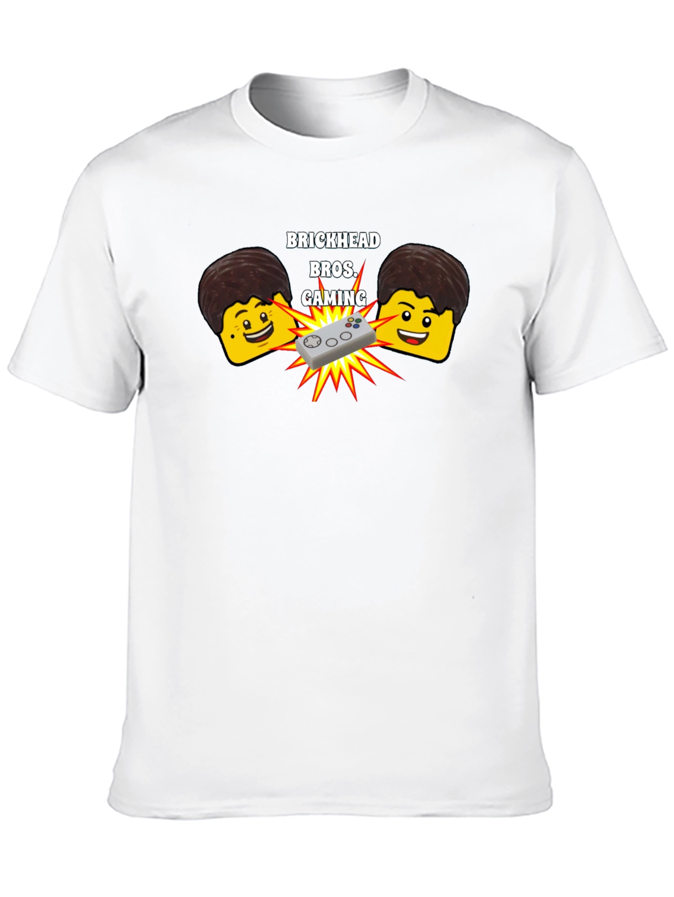 Brickhead Bros. Gaming Black T-Shirt